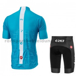 Fahrradtrikot + Radhose 2018 Team Sky M002