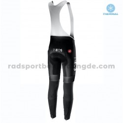 Radtrikot Langarm + Trägerhose Lange 2019 TEAM INEOS Winter Thermal Fleece M001