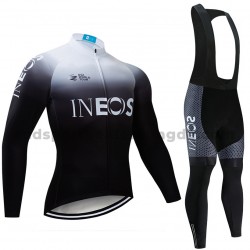 Radtrikot Langarm + Trägerhose Lange 2019 TEAM INEOS M003