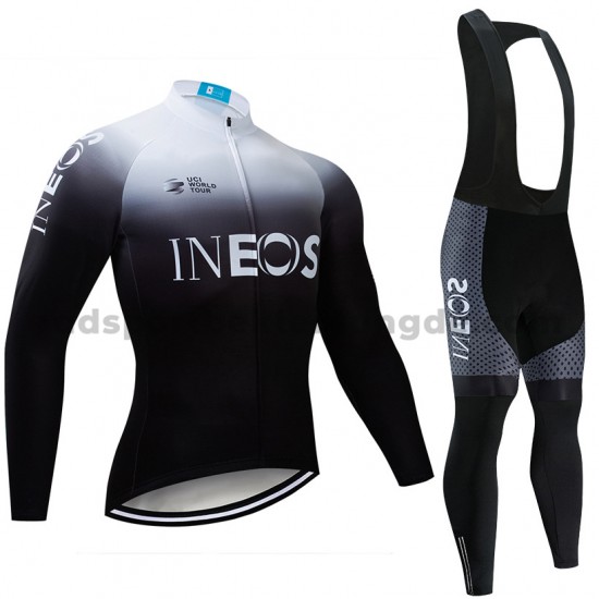 Radtrikot Langarm + Trägerhose Lange 2019 TEAM INEOS M003
