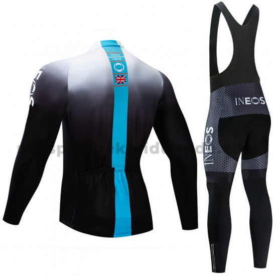 Radtrikot Langarm + Trägerhose Lange 2019 TEAM INEOS M003