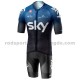 Fahrradtrikot +Trägershort 2019 Team Sky M001