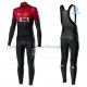 Radtrikot Langarm + Trägerhose Lange 2020 TEAM INEOS Winter Thermal Fleece M001