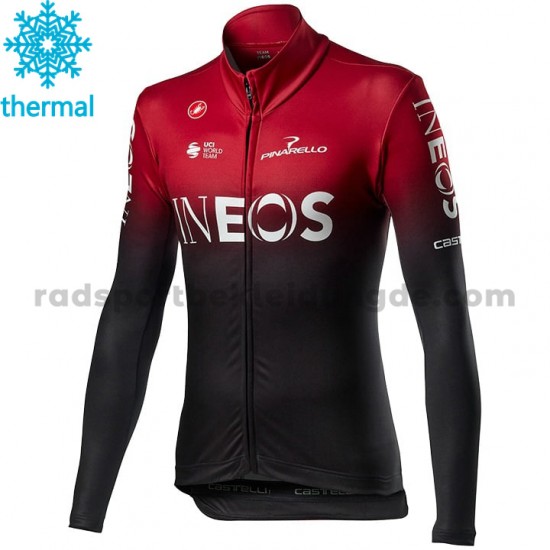 2020 TEAM INEOS Radtrikot (Winter Thermal Fleece) M001