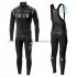 Radtrikot Langarm + Trägerhose Lange 2020 TEAM INEOS Winter Thermal Fleece M002