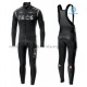 Radtrikot Langarm + Trägerhose Lange 2020 TEAM INEOS Winter Thermal Fleece M002