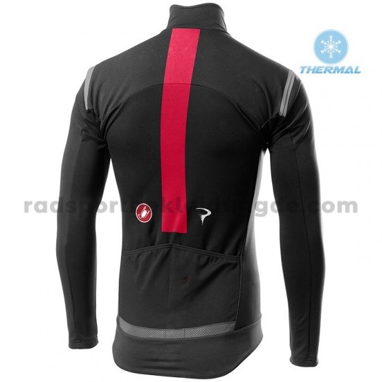 Radtrikot Langarm + Trägerhose Lange 2020 TEAM INEOS Winter Thermal Fleece M002