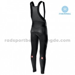 Radtrikot Langarm + Trägerhose Lange 2020 TEAM INEOS Winter Thermal Fleece M002