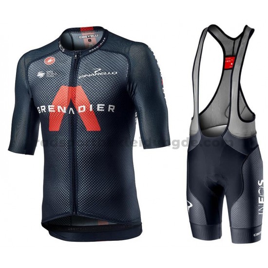 Fahrradtrikot +Trägershort 2021 Ineos Grenadiers M001