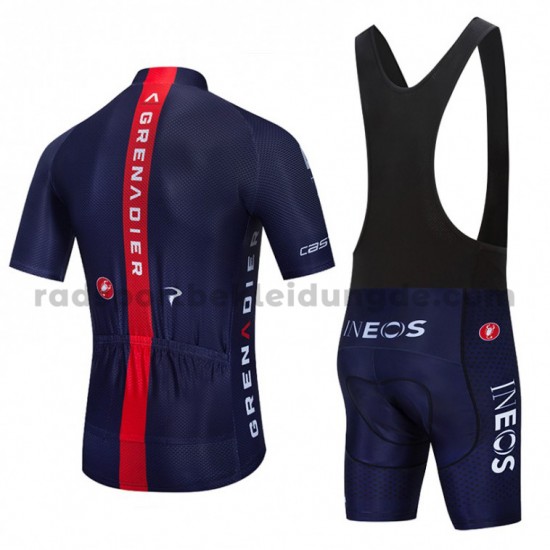 Fahrradtrikot +Trägershort 2021 Ineos Grenadiers M003