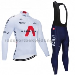 Radtrikot Langarm + Trägerhose Lange 2021 Ineos Grenadiers M004