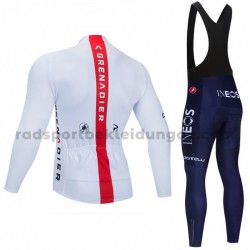 Radtrikot Langarm + Trägerhose Lange 2021 Ineos Grenadiers M004