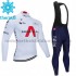Radtrikot Langarm + Trägerhose Lange 2021 Ineos Grenadiers Winter Thermal Fleece M004
