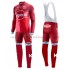 Radtrikot Langarm + Trägerhose Lange 2017 Team Katusha-Alpecin M001