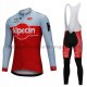 Radtrikot Langarm + Trägerhose Lange 2018 Team Katusha Alpecin M001