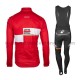 Radtrikot Langarm + Trägerhose Lange 2017 Lotto Soudal M001