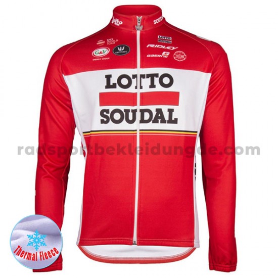 2017 Lotto Soudal Radtrikot (Winter Thermal Fleece) M001
