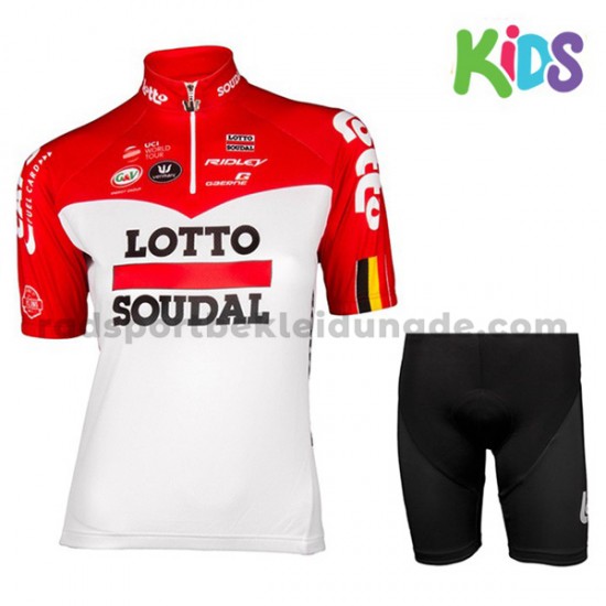 Fahrradtrikot + Radhose 2018 Lotto Soudal Kinder M001