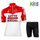 Fahrradtrikot + Radhose 2018 Lotto Soudal Kinder M001