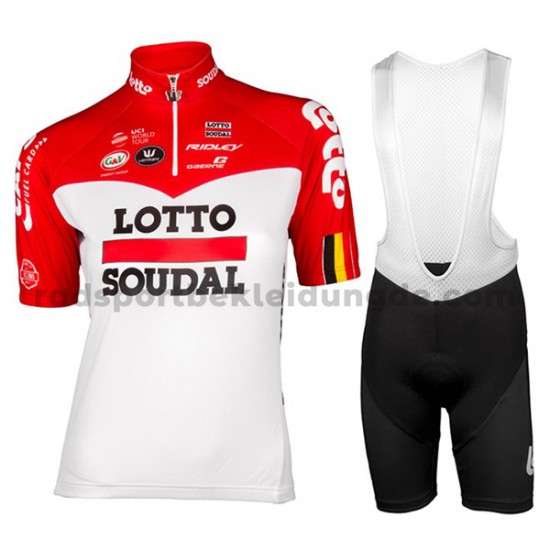 Fahrradtrikot +Trägershort 2018 Lotto Soudal M001