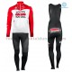 Radtrikot Langarm + Trägerhose Lange 2018 Lotto Soudal Winter Thermal Fleece M001