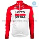Radtrikot Langarm + Trägerhose Lange 2018 Lotto Soudal Winter Thermal Fleece M001