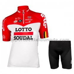 Fahrradtrikot + Radhose 2018 Lotto Soudal M001