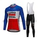 Radtrikot Langarm + Trägerhose Lange 2018 Lotto Soudal M003