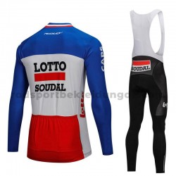Radtrikot Langarm + Trägerhose Lange 2018 Lotto Soudal M003