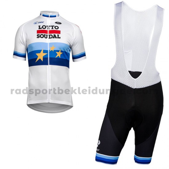 Fahrradtrikot +Trägershort 2018 Lotto Soudal M005