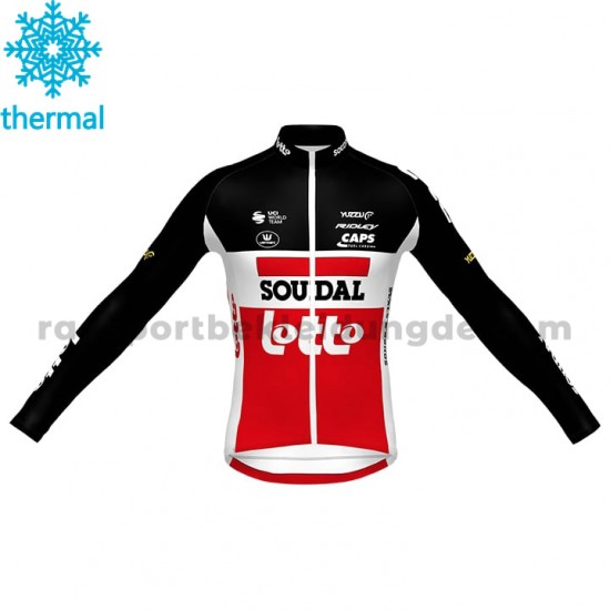 2020 Lotto Soudal Radtrikot (Winter Thermal Fleece) M001