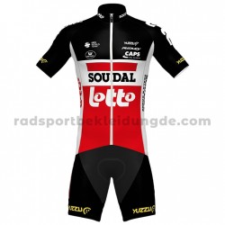 Fahrradtrikot +Trägershort 2020 Lotto Soudal M001