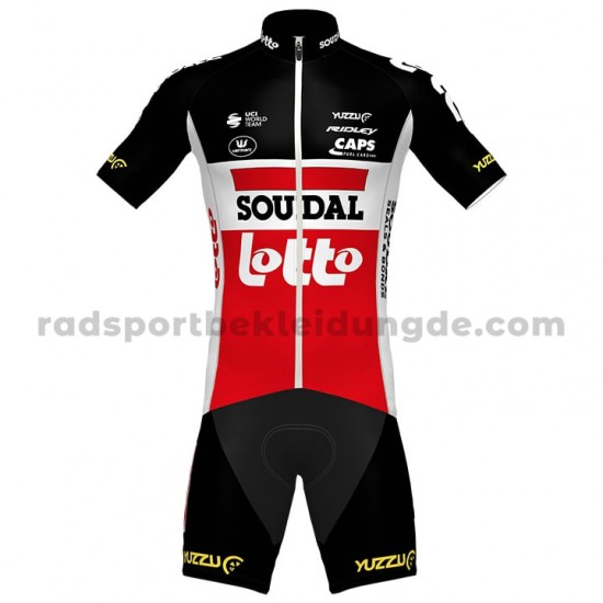 Fahrradtrikot +Trägershort 2020 Lotto Soudal M001