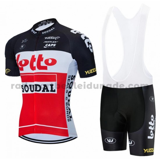 Fahrradtrikot +Trägershort 2020 Lotto Soudal M002