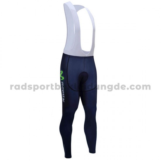 2017 Movistar Team Trägerhose Lange M001