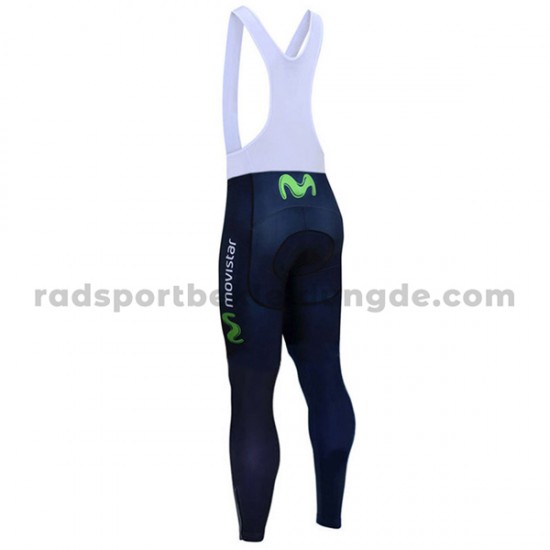 2017 Movistar Team Trägerhose Lange M001