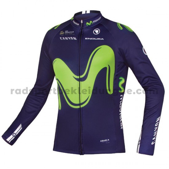 2017 Movistar Team Radtrikot (langarm) M001