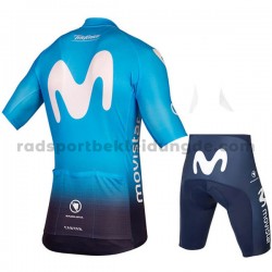 Fahrradtrikot + Radhose 2018 Movistar Team Kinder M001