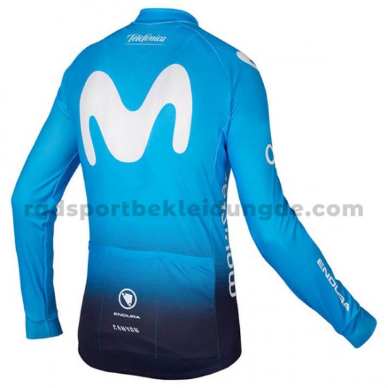 2018 Movistar Team Radtrikot (langarm) M001
