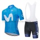 Fahrradtrikot +Trägershort 2020 Movistar Team M001