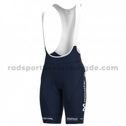 2020 Movistar Team Trägerhose Kurze M001