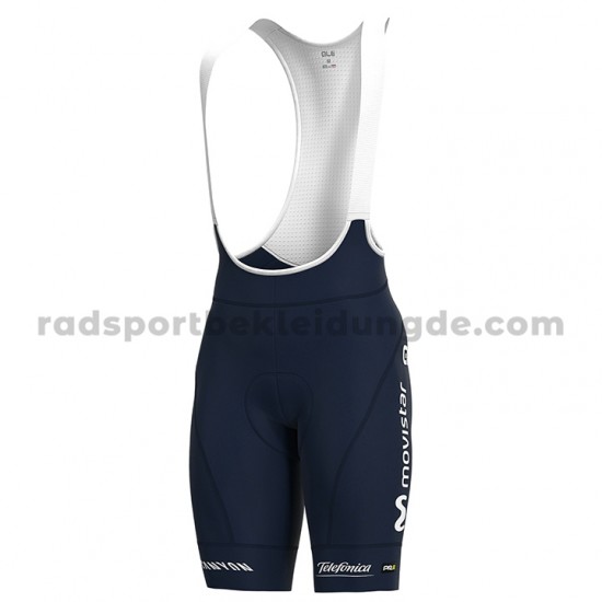 2020 Movistar Team Trägerhose Kurze M001
