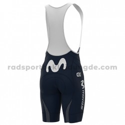 2020 Movistar Team Trägerhose Kurze M001
