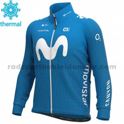 2020 Movistar Team Radtrikot (Winter Thermal Fleece) M001