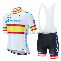 Fahrradtrikot +Trägershort 2020 Movistar Team M002