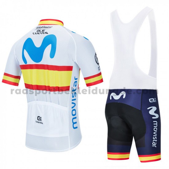 Fahrradtrikot +Trägershort 2020 Movistar Team M002