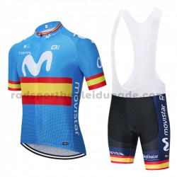 Fahrradtrikot +Trägershort 2020 Movistar Team M003