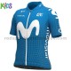Fahrradtrikot + Radhose 2021 Movistar Team Kinder M001