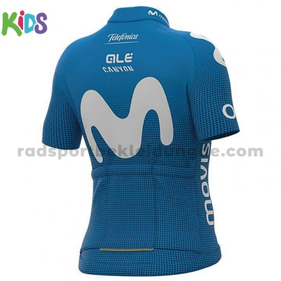 Fahrradtrikot + Radhose 2021 Movistar Team Kinder M001