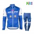 Radtrikot Langarm + Radhose Lange 2017 Quick-Step Floors Kinder M001